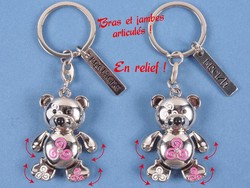 Porte cl nounours triskell