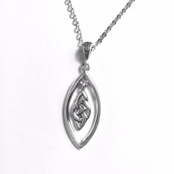 Pendentif celtique en argent