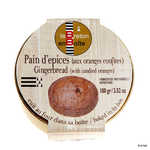 Pain d&#039;épices artisanal aux oranges confites en boîte