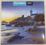 Calendrier mensuel 2024 Aquarupella Bretagne - 30 x 30 cm