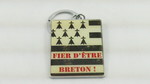 Porte cl mtal fier d&#039;tre breton