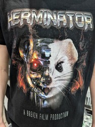 T-shirt Herminator