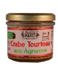 Tartine crabe tourteau