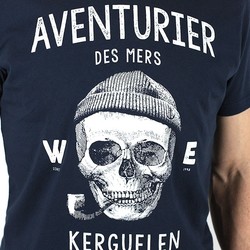 T-Shirt aventurier mers / Bleu