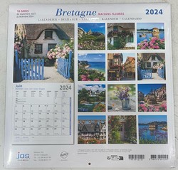 Calendrier 2024 maisons fleuries