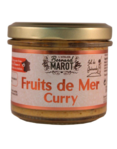 Tartines Fruits de mer curry