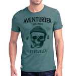 T-Shirt aventurier mers / Vert