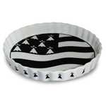 Plat  tarte drapeau breton