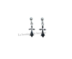 Boucle d&#039;oreille pendante Hermine